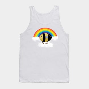 Bee Rainbow Happy Tank Top